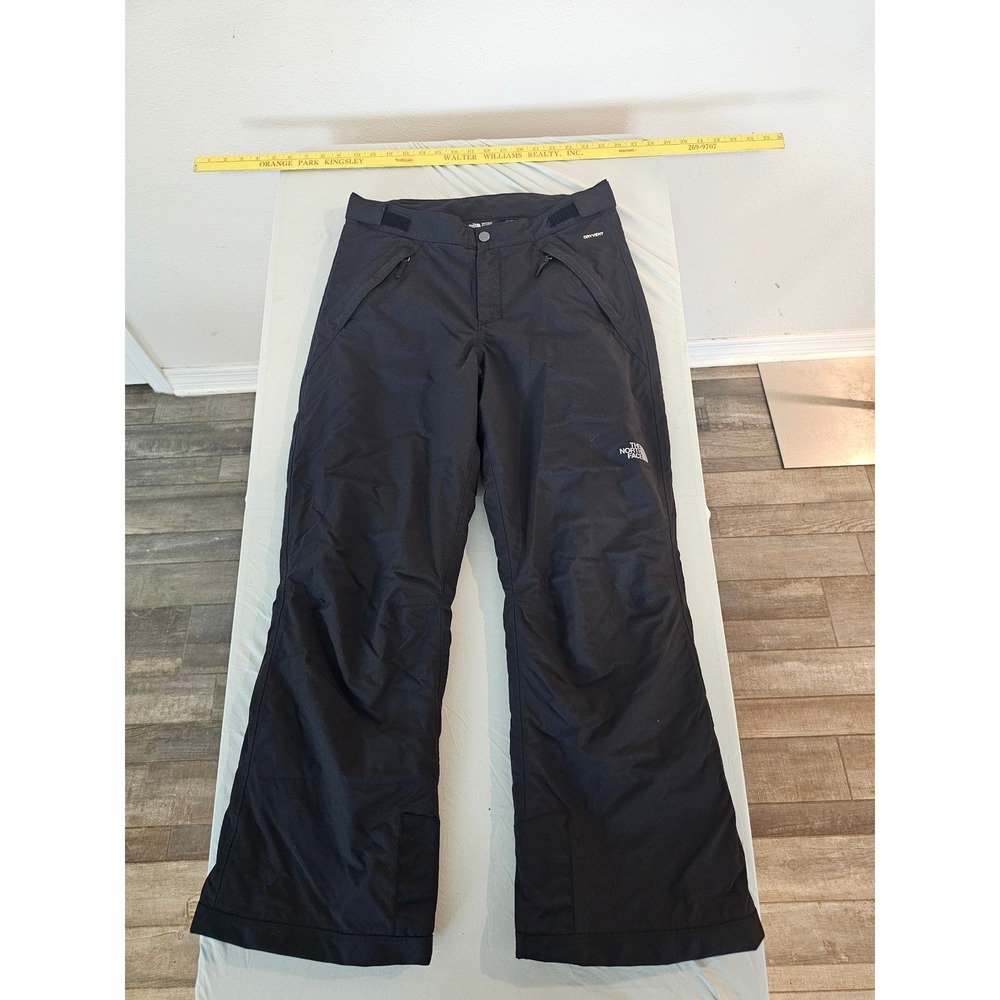 The North Face Girl XL 18 DryVent Insulated Snow Pants Black Waterproof Ski Pant